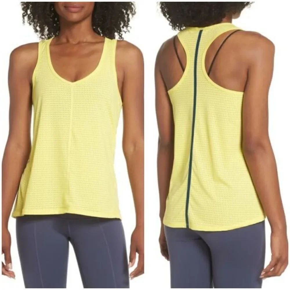 Zella Push It Sleeveless Racerback Tank SzM